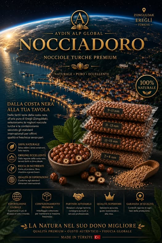 NOCCIADORO Premium Turkish Hazelnuts